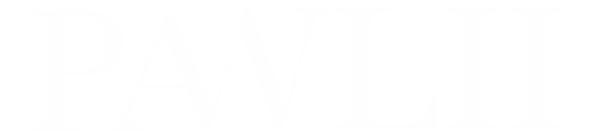 White PAWLII logo for colorful background
