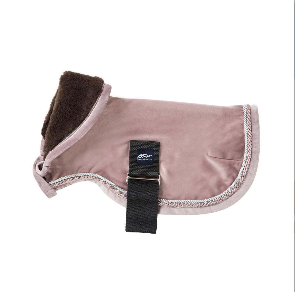 Velvet dog coat