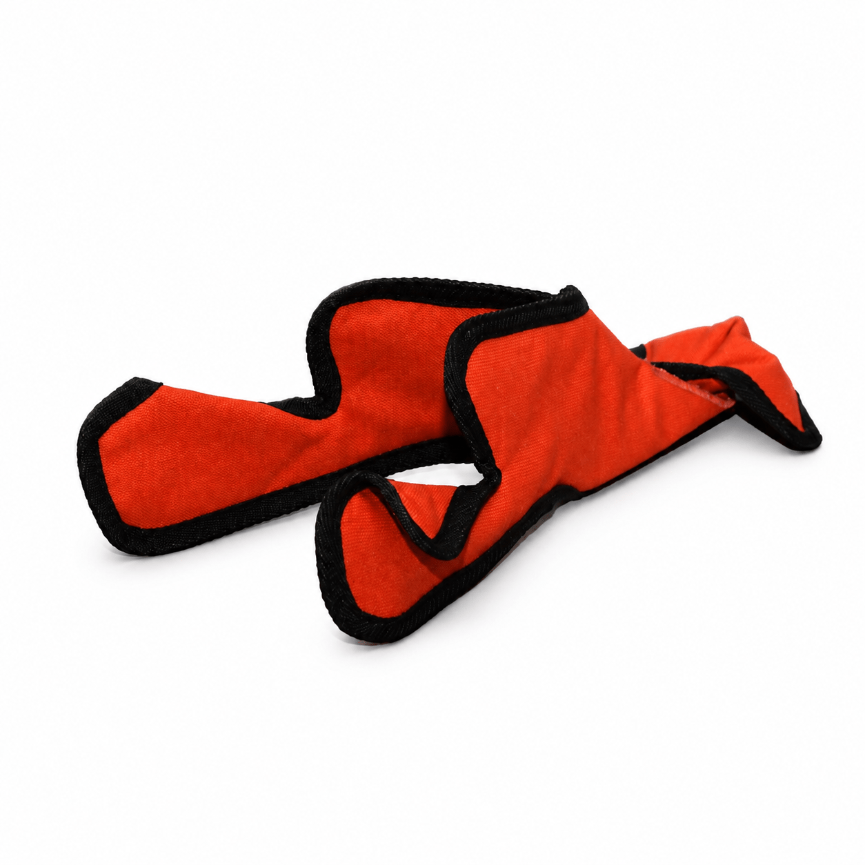 PAWLII Origami Knisterspielzeug Hummer für Hunde aus Baumwolle in Terracotta.