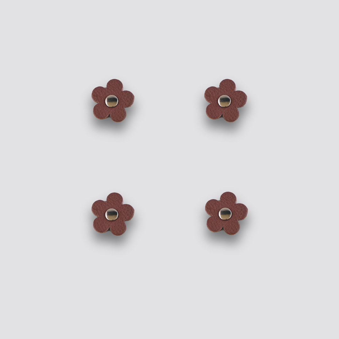 Pet Collar Design-Clip - Single Flowers (Set of 4-5)