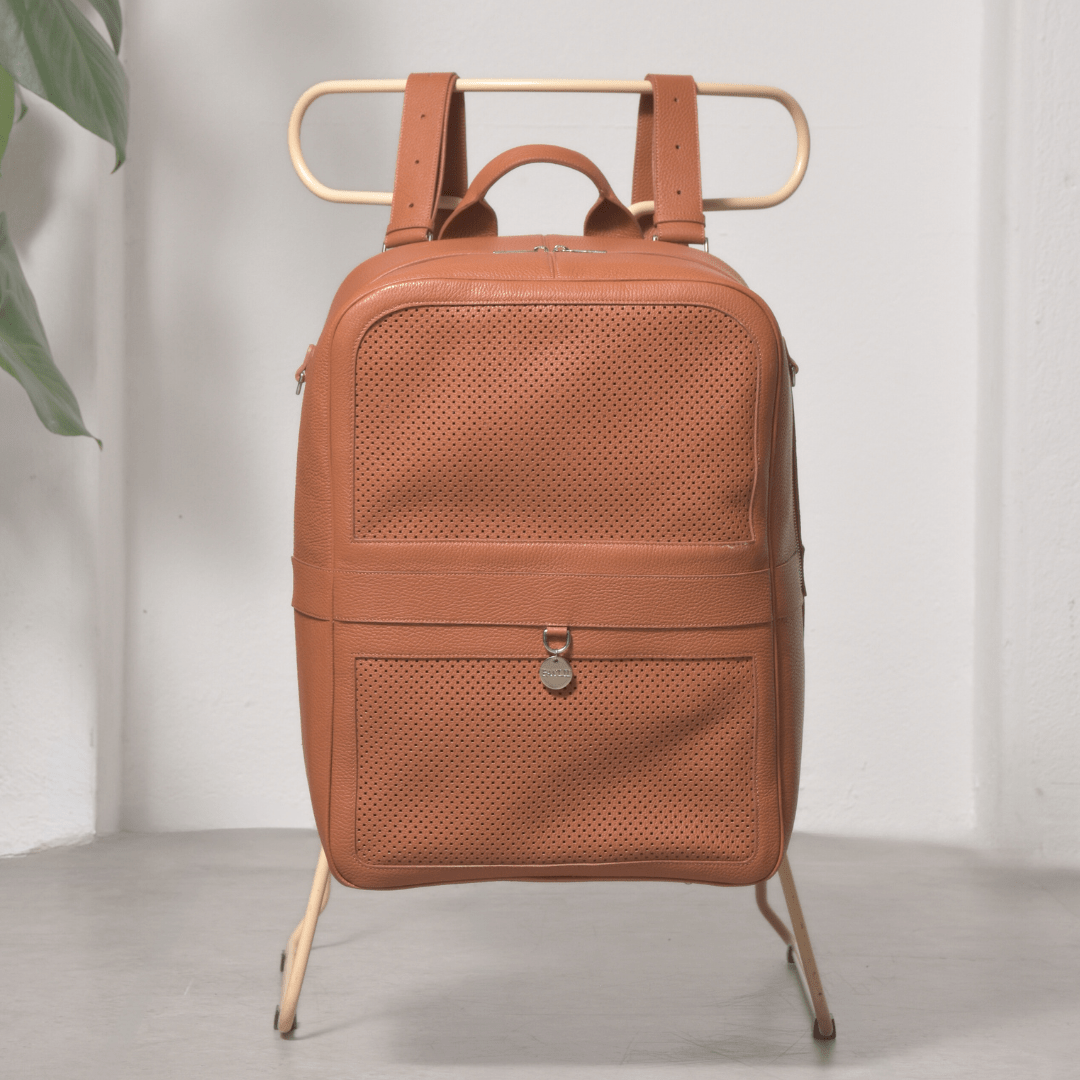 Dog Backpack | Cognac Leather